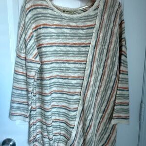 Democracy Striped Multicolor Sweater